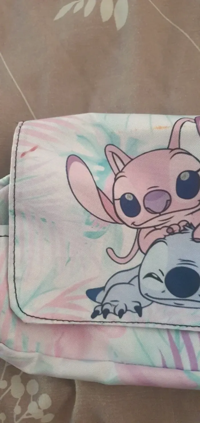 Trousse double compartiment stitch - photo numéro 2