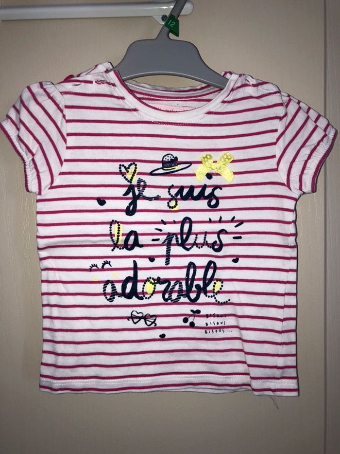 T-shirt 12 mois