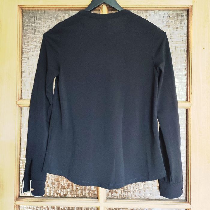 Blouse fluide noire et dorée Camaïeu - photo numéro 3