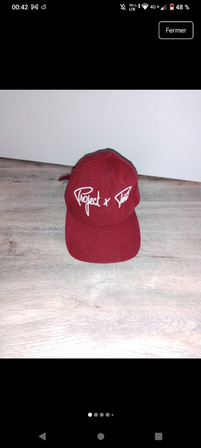 Casquette project x paris