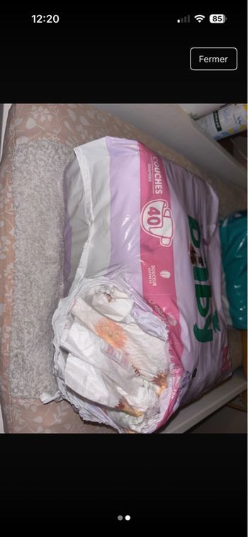 Couche Auchan baby 4+