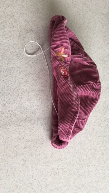 Chapeau en velours Fille 6 mois