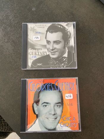 Lot 2 albums de Georges Guétary