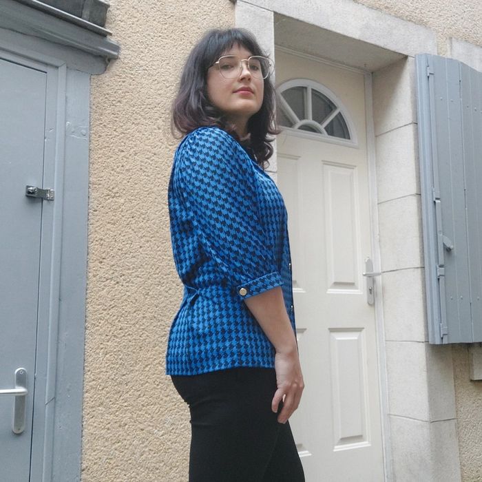 Magnifique blouse Vintage pour taille L - photo numéro 2