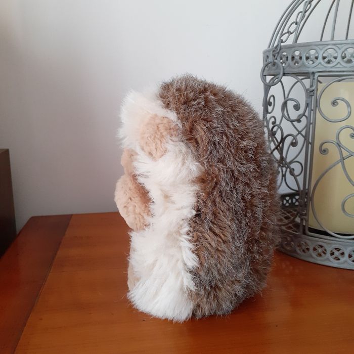Peluche-doudou Hérisson *19 cm *marque Nounours - photo numéro 2