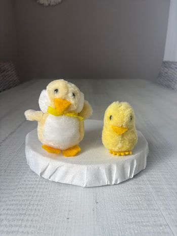 Décoration de Pâques poussins 