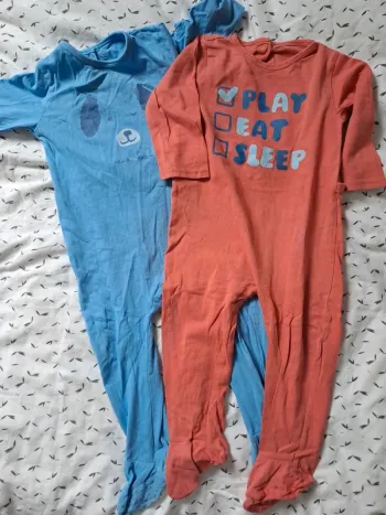 Lot 3 pyjamas coton