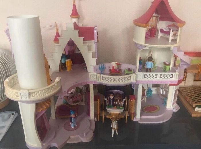 Château de princesse des playmobils