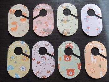 Organisateur de dressing bébé / pancarte âge neuf