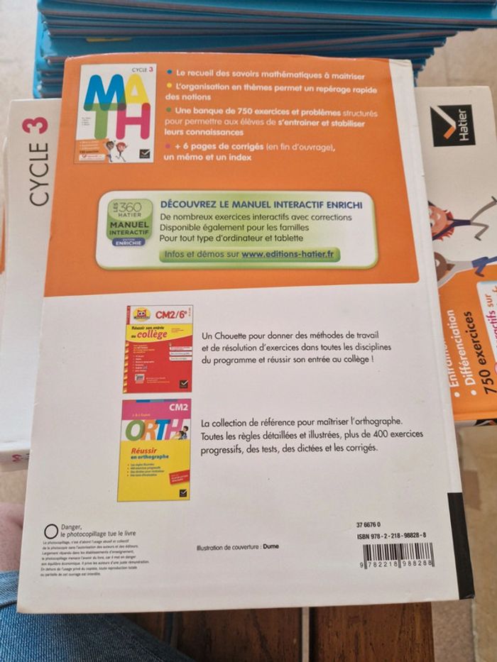Livre maths cycle 3 - photo numéro 2