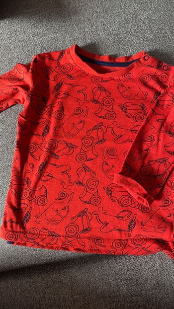 T-shirt manche longue voitures motos avions