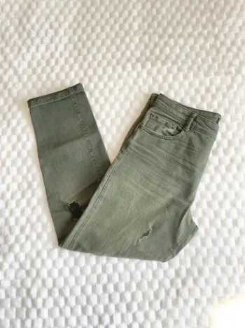 Jean vert Zara
