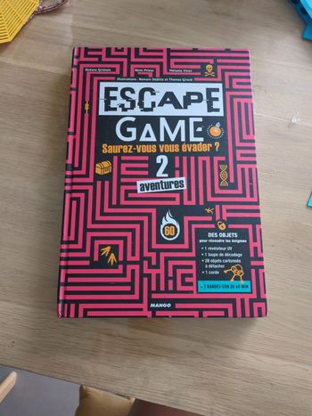 Livre escape game