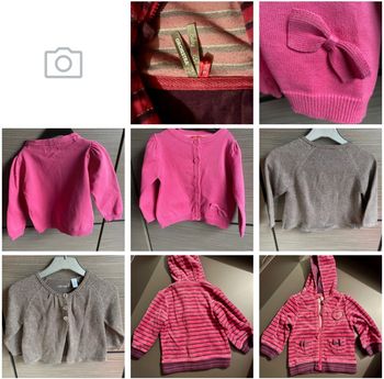 Lot 3 gilets 18 mois