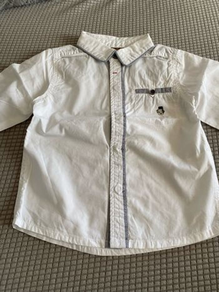 Chemise blanche sergent major 18 mois - photo numéro 2