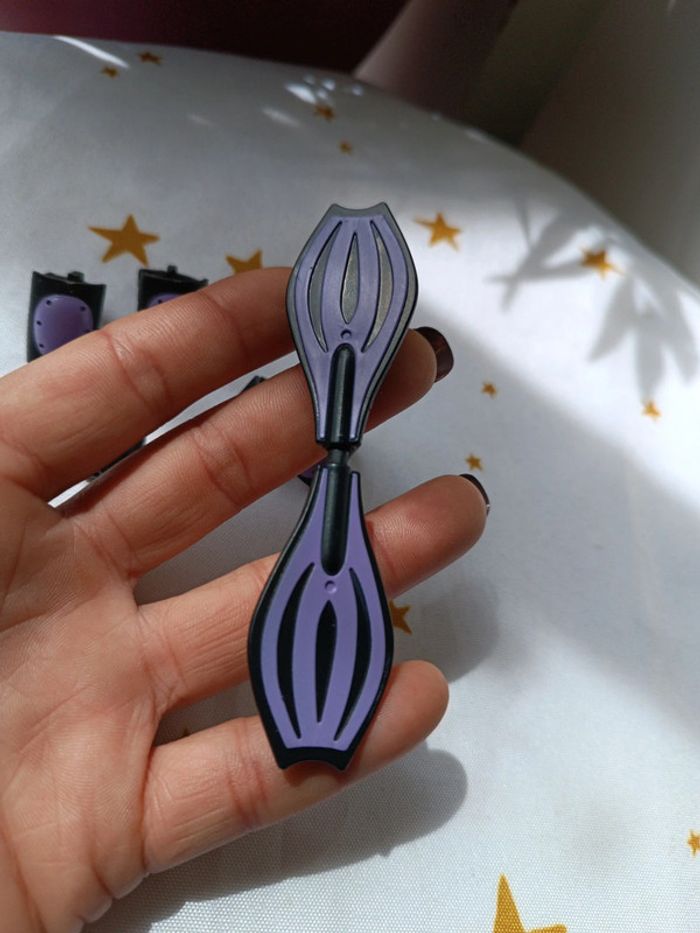 Wakeboard Overboard skateboard mattel 2010 noir black violet purple Monster barbie poupée doll - photo numéro 3