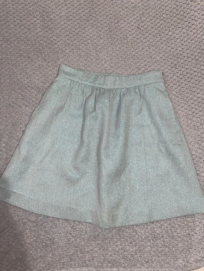 Jupe vert d’eau pastel
