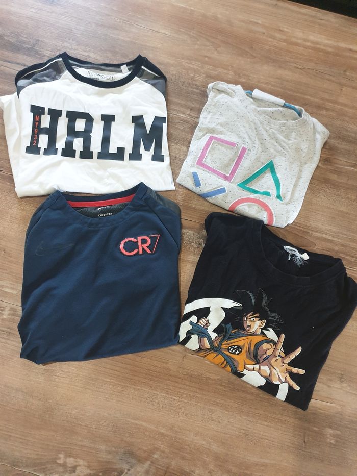 Lot t shirt garçon 10 ans