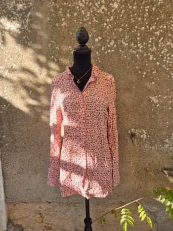 Blouse fleurie asymetrique ICHI T.38