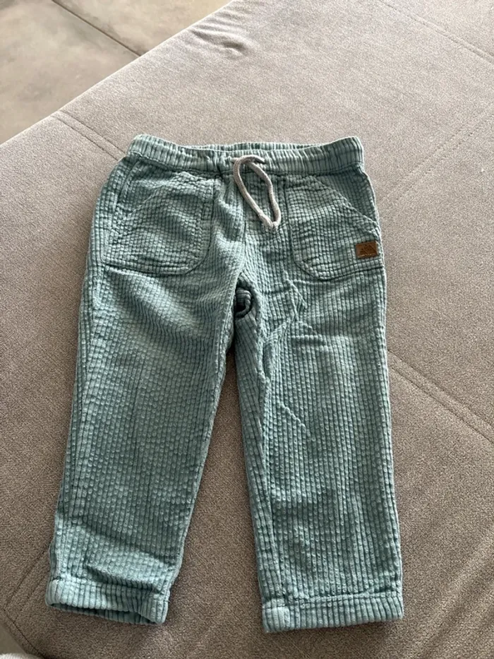 Pantalon velours bébé