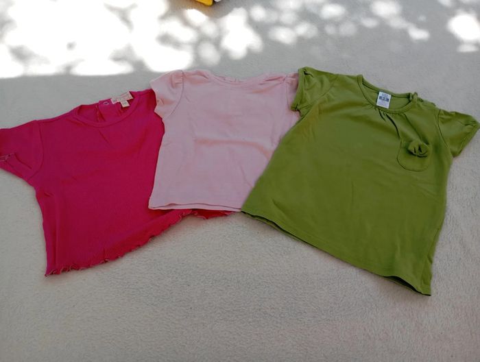 Lot de 3 tee shirt 6 mois