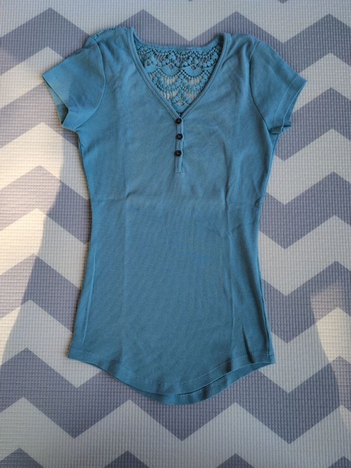 Tee shirt dentelle Patrice Bréal