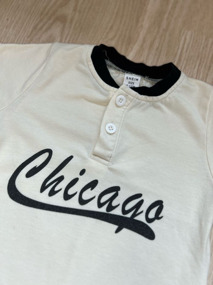 Pyjama bébé garçon baseball Chicago - photo numéro 2