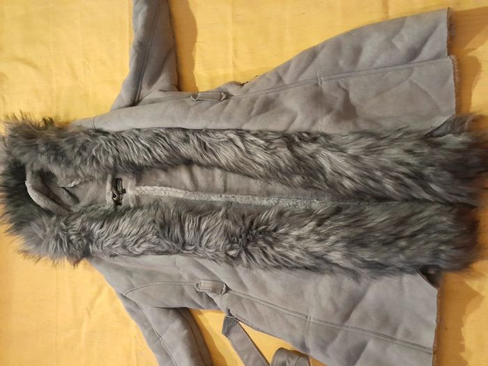 Gros lot Hiver Femme S Manteau + 2 écharpes + bonnet + pull assorti + gants - photo numéro 15
