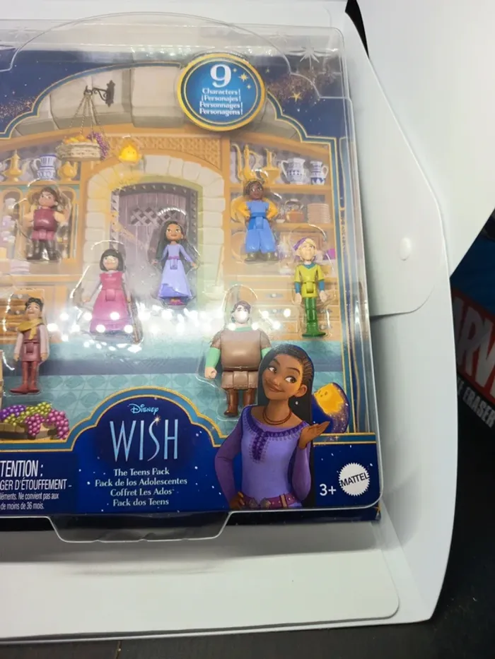 Coffret 9 Figurine - Wish - Disney - photo numéro 3