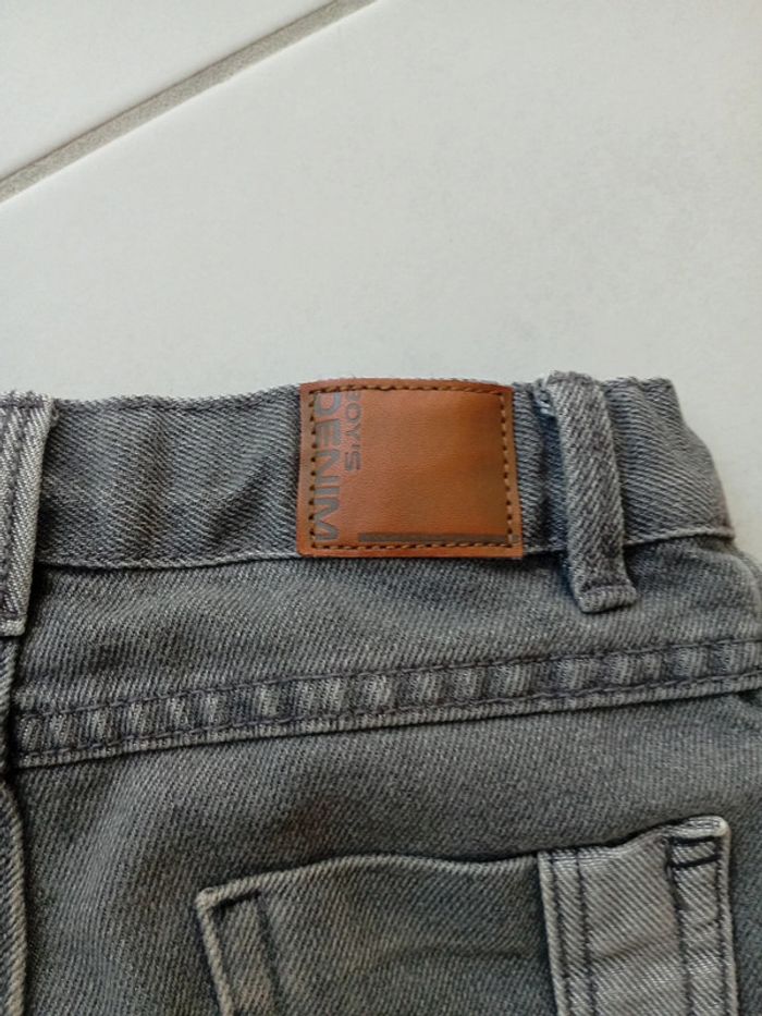 In Extenso - short gris en jean, taille 5 ans _ printemps été - photo numéro 3