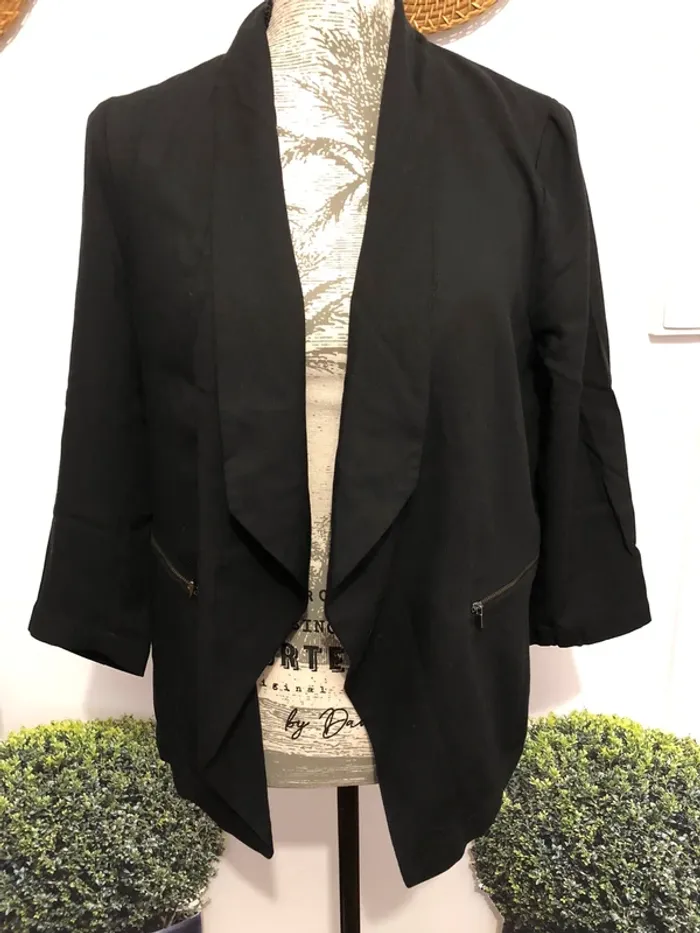 Veste noire Promod