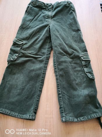 Jolie jupe culotte velours Okaidi 10 ans