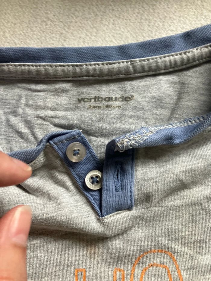 Lot 2 pyjamas 24 mois légers - photo numéro 2