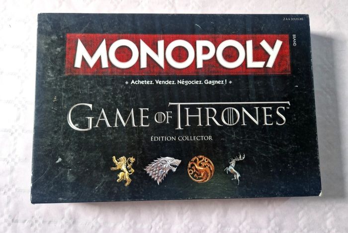 Jeu de société Monopoly Game of Thrones Edition Collector Hasbro - photo numéro 2