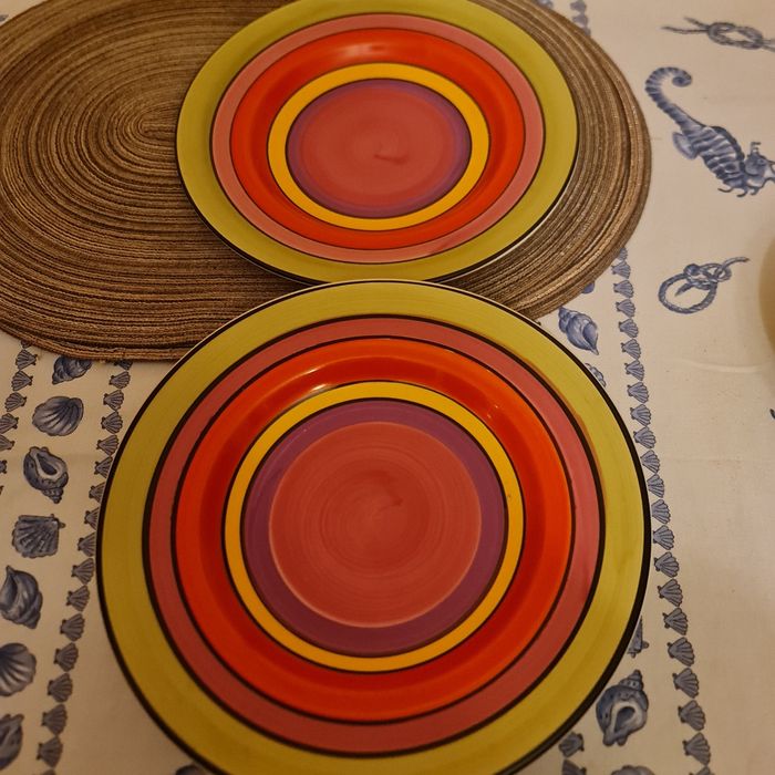 Alinéa 4 assiettes 27cm +4 assiettes dessert 20cm