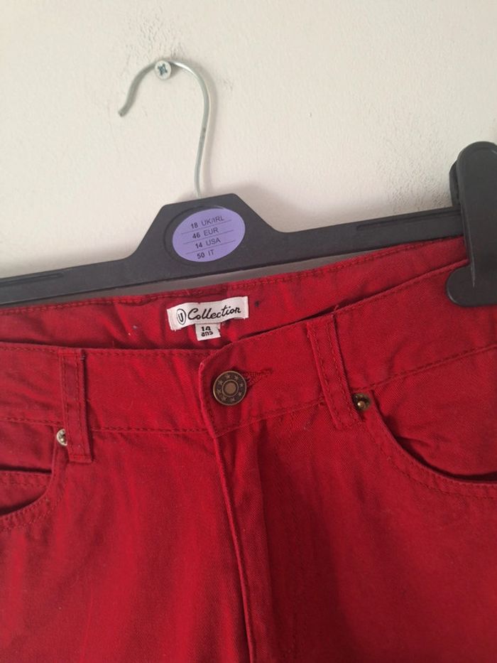 Jeans rouge - photo numéro 2