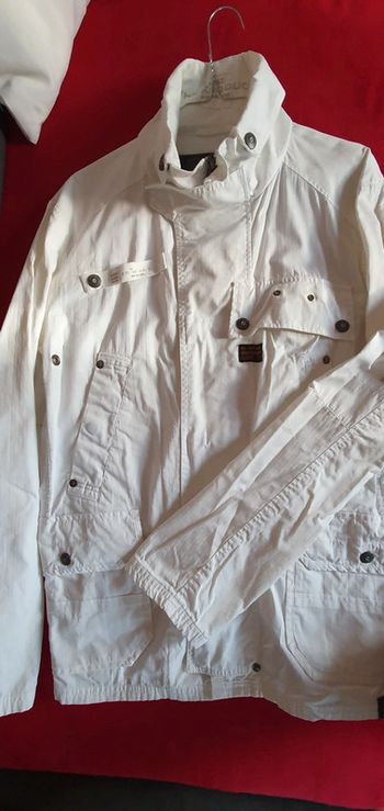 🔥A saisir🔥Veste d'été G Star Blanche XL