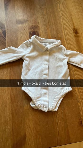 Body 1 mois Okaidi