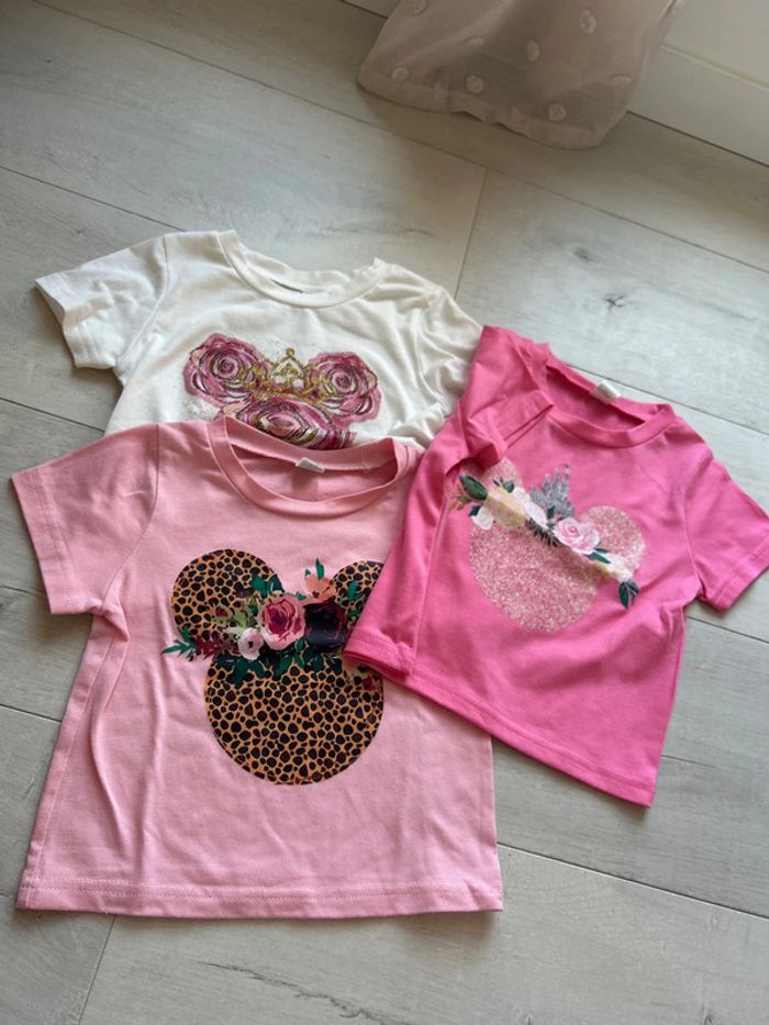 Lot de 3 tee shirt Disney
