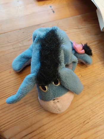 Doudou bourriquet dans winnie l'ourson