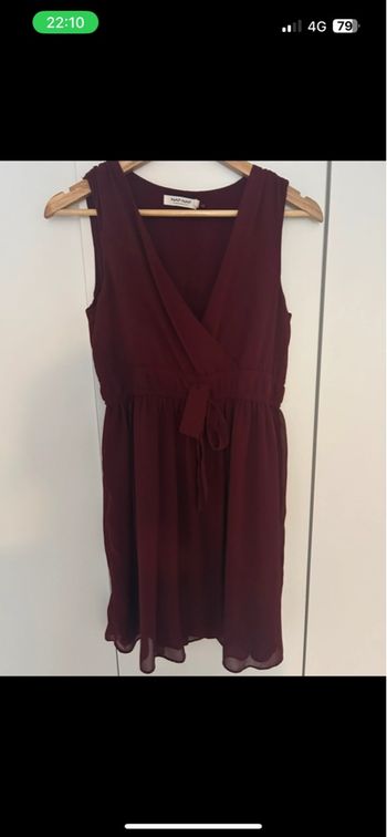Robe bordeaux