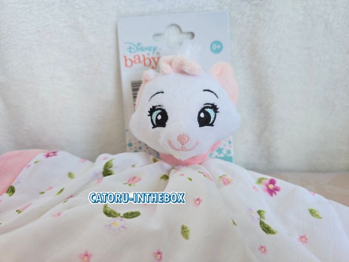 Doudou mouchoir plat / Comforter Disney Les Aristochats Marie The Aristocats - photo numéro 2