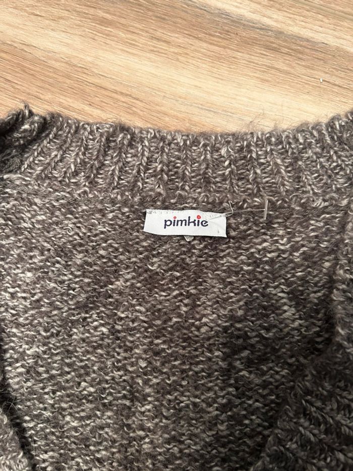 Pull sans manches femme col V hiver - photo numéro 3