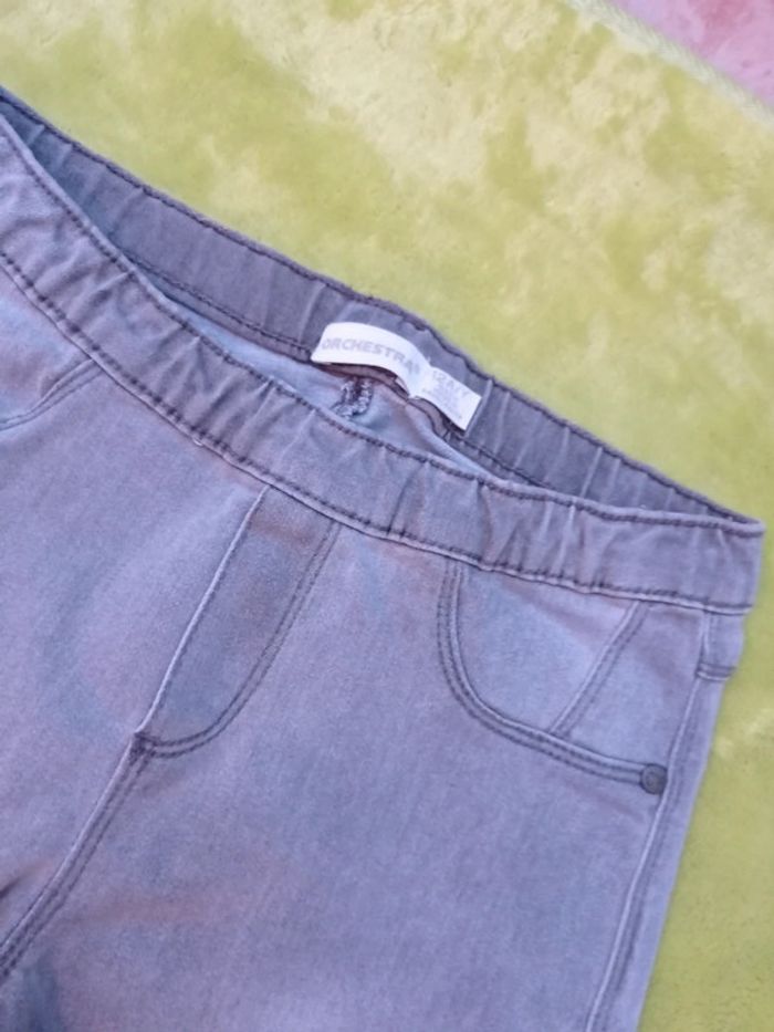 Jegging gris Orchestra taille 12 ans - photo numéro 2