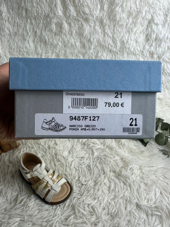Paire de sandales Franco Romagnoli taille 21 - photo numéro 6