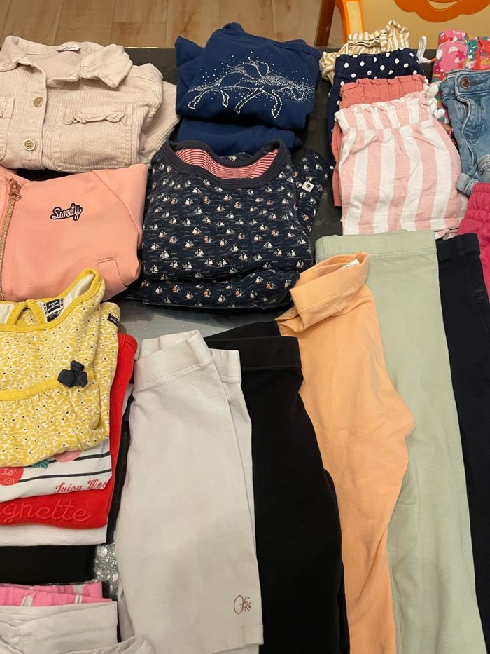 Lot été 4 ans fille 72 pièces - photo numéro 3