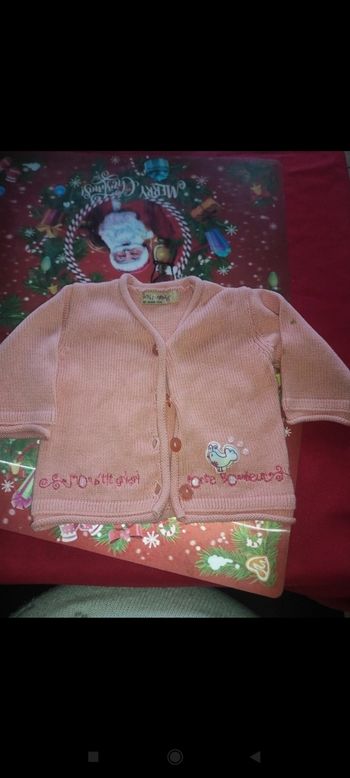 Très beau gilet fille e4