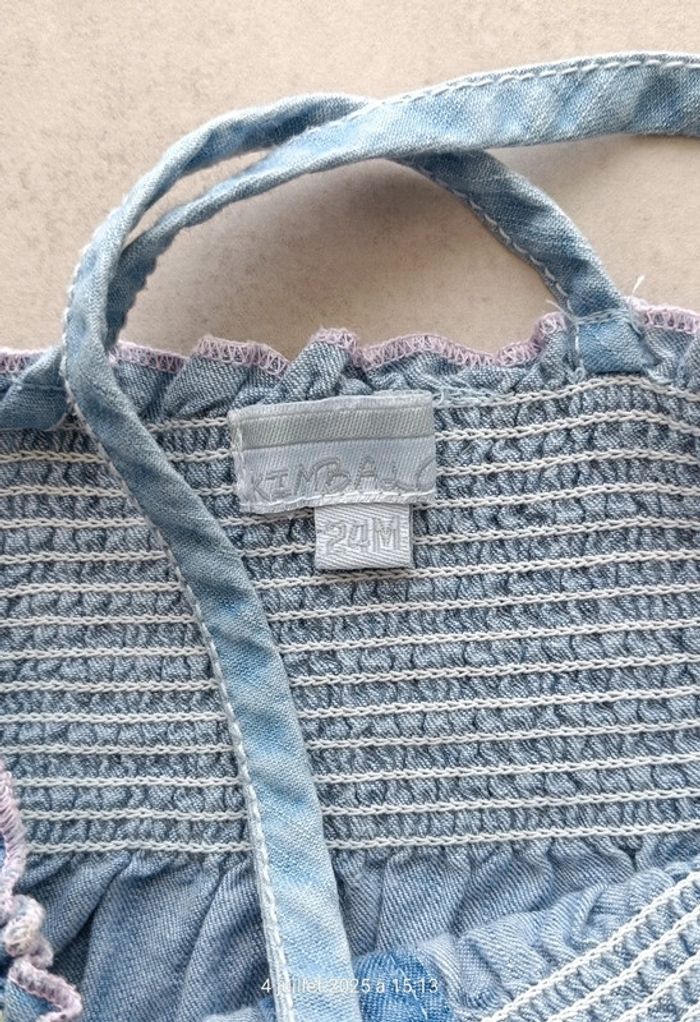 Robe en jeans - 24 mois - photo numéro 4