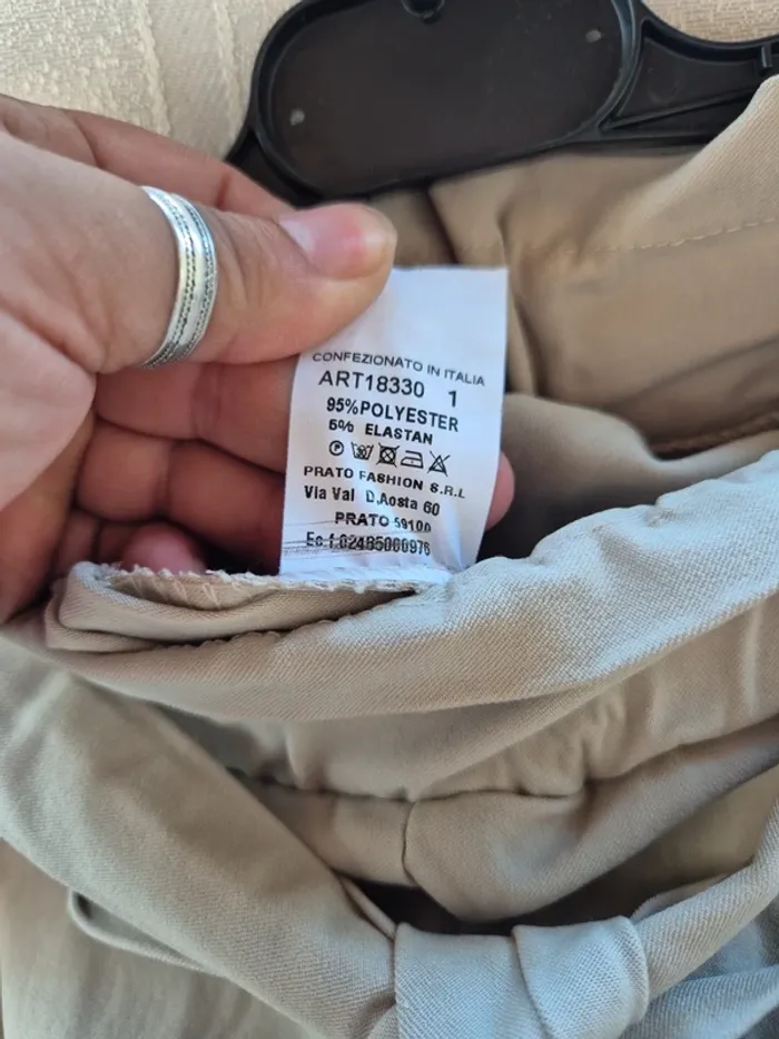 pantalon beige taille 36 - photo numéro 5