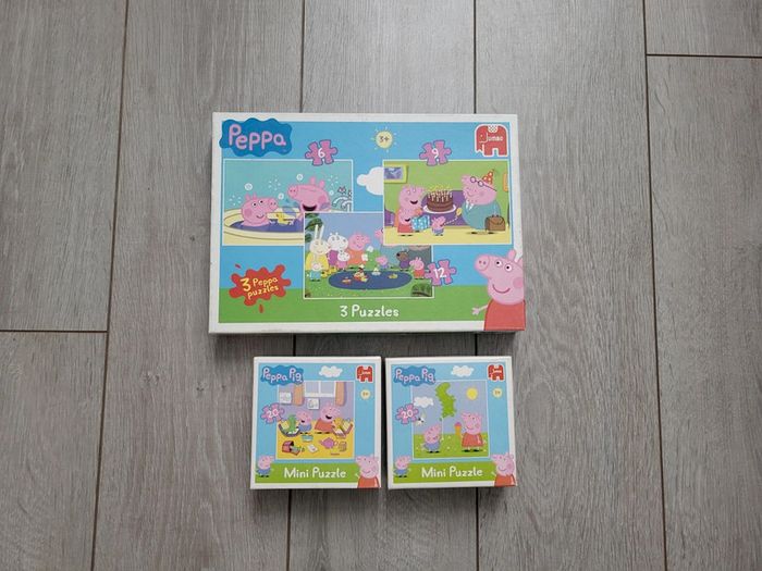 Lot puzzle peppa pig